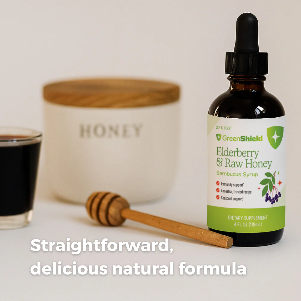 Elderberry & Raw Honey Syrup - Image 3