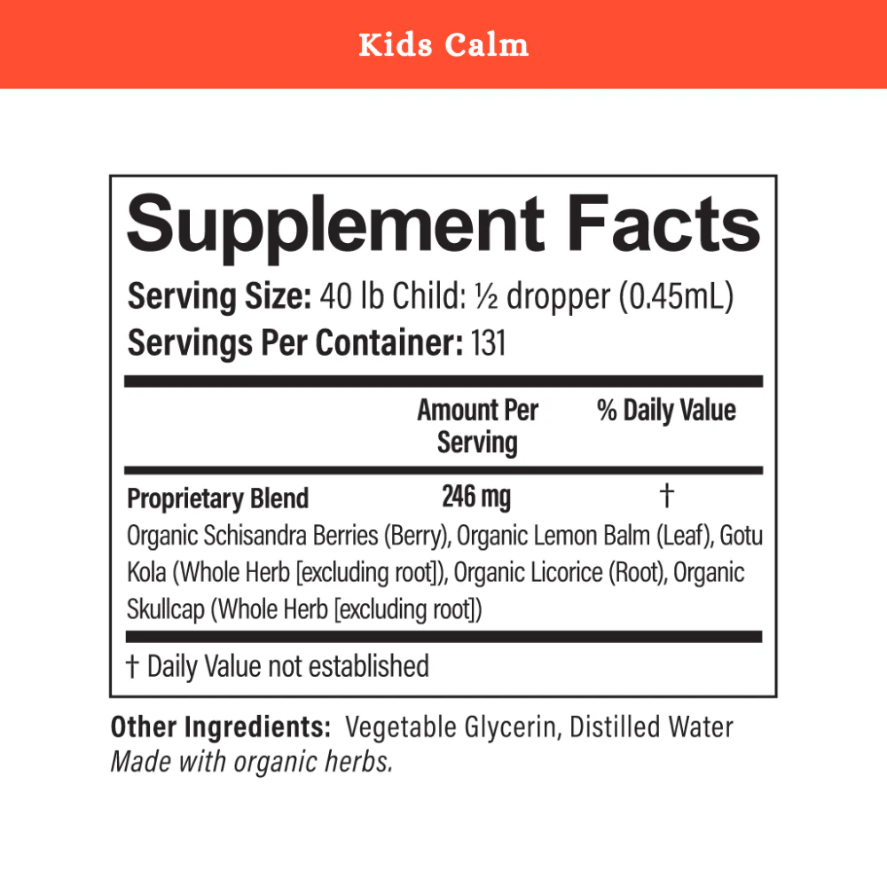 Kids Calm 2oz - Image 7