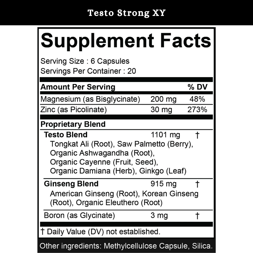 Testo Strong XY Capsules - Image 8